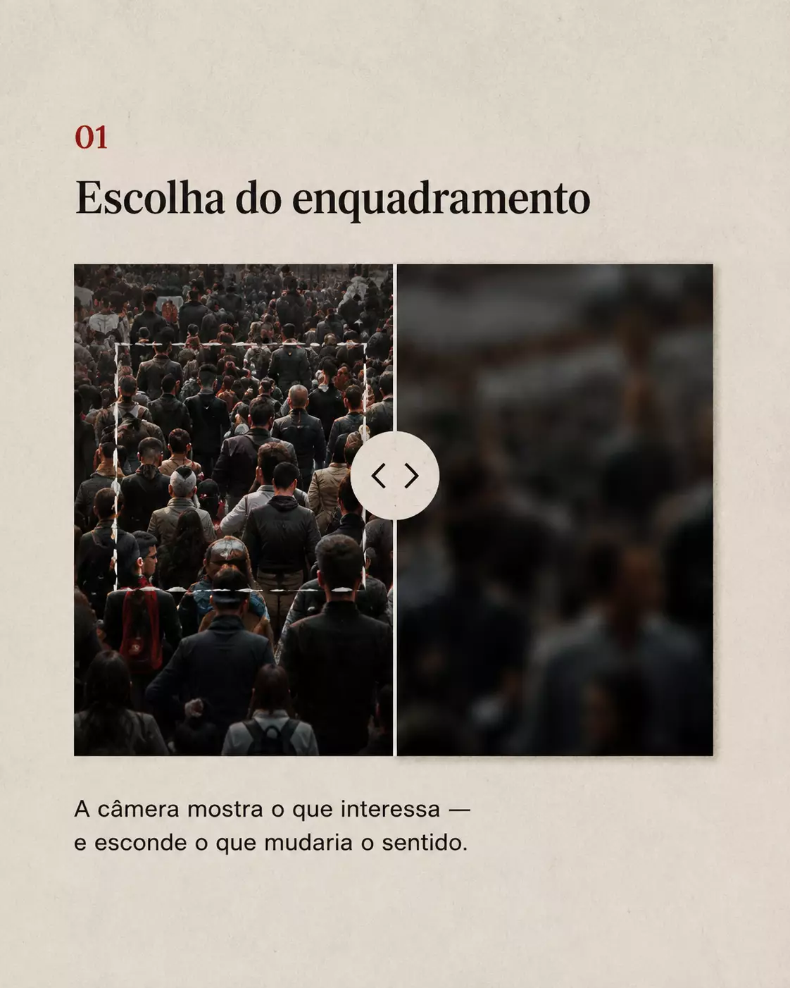 Escolha do enquadramento